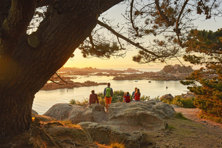 Coucher de soleil sur la Baie de Morlaix