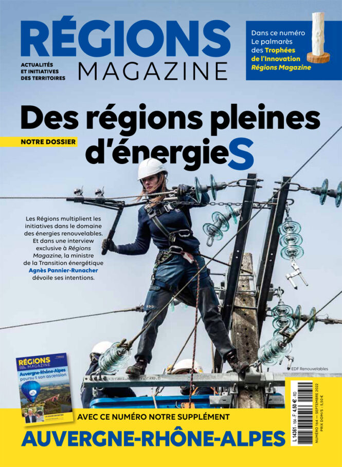 Des régions pleine d’énergies