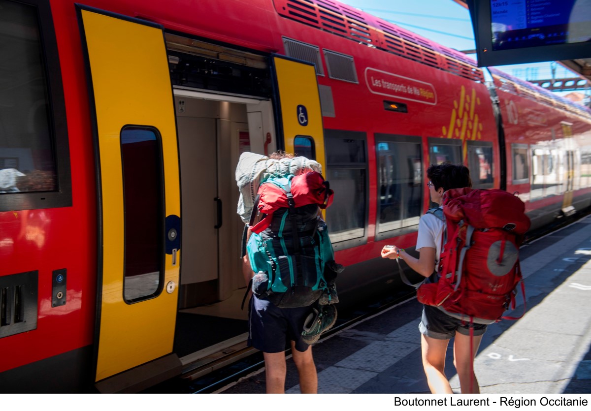 En Occitanie le Pass Rail est très attendu pour cet été. Photo Laurent Boutonnet Région Occitanie.