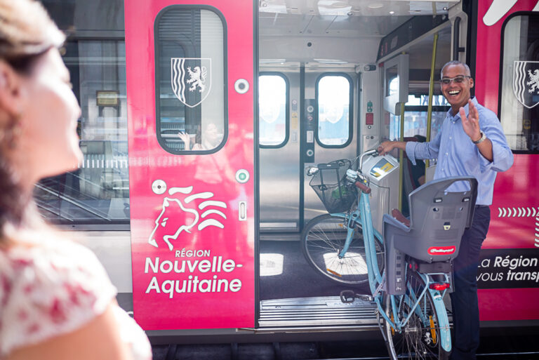TER en Gare de BORDEAUX. Credit Photo : Alexandre Dupeyron