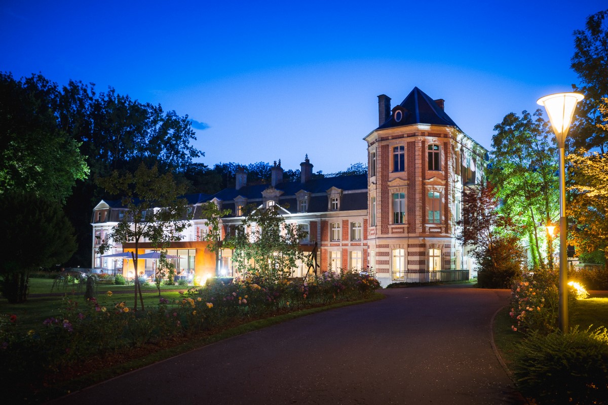 Le Château la nuit et ses éclairages sublimes. Photo Florian Salesse