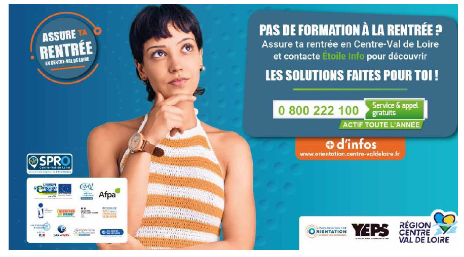 Un exemple : le dispositif “Assure ta rentrée” en Centre-Val de Loire.