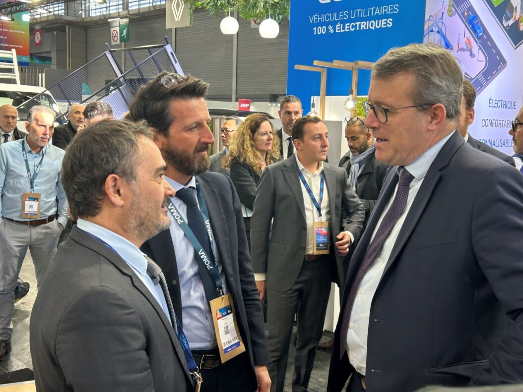 François Durovray ( à droite), Fabien Felli (au centre), Stéphane Sbraggia (à gauche)