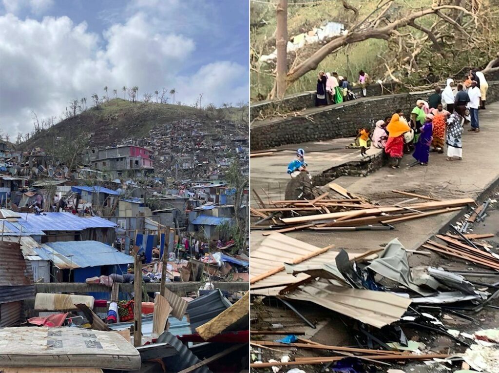 Les régions ont exprimé leur solidarité après la catastrophe. Photo X Outremer 360.