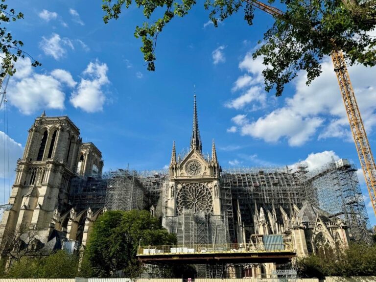 La reconstruction de Notre-Dame a pris près de cinq ans et demi. Photo région IDF.