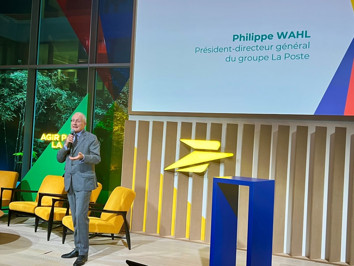 Le PDG de La Poste Philippe Wahl. Photo La Poste