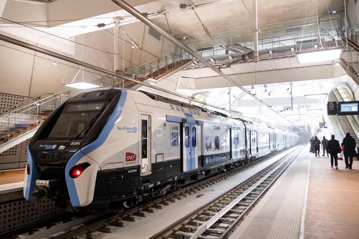 Les nouvelles rames livrées par Alstom. Photo Guillaume Blanchon.