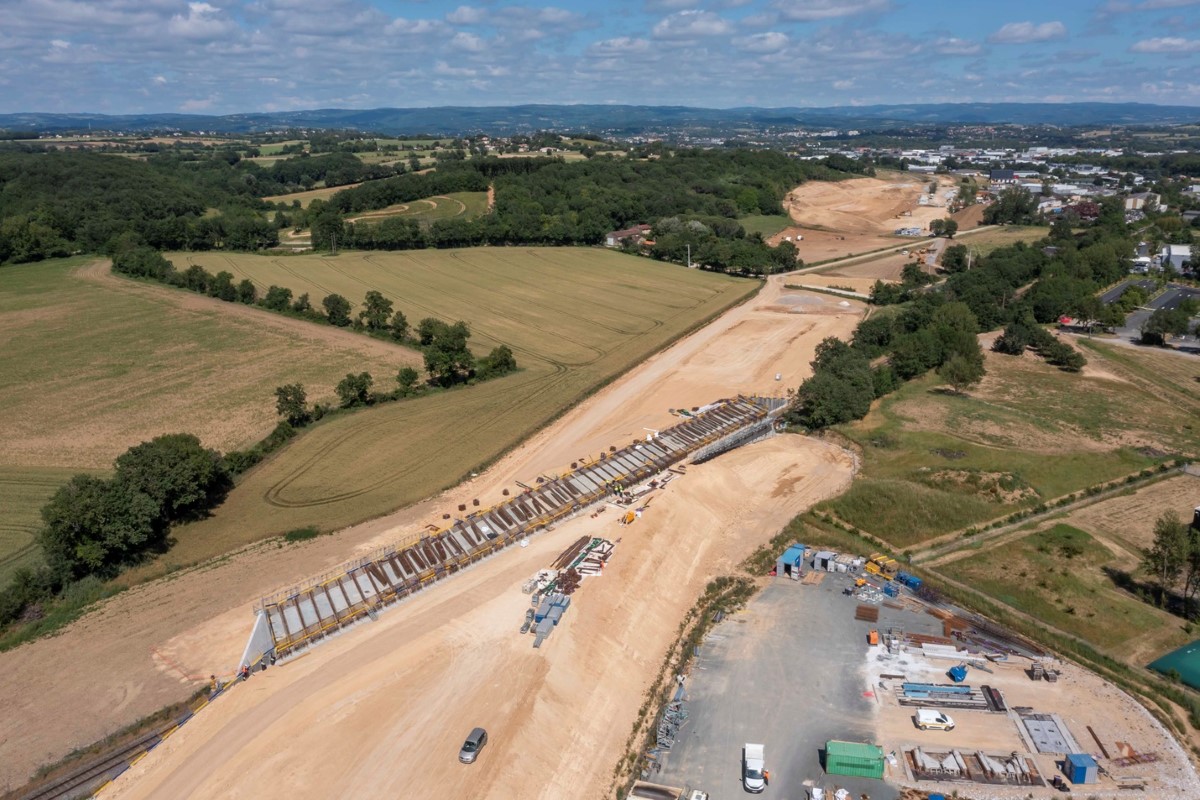Le chantier aujourd’hui à l’arrêt. Photo E. Fournier Atosca