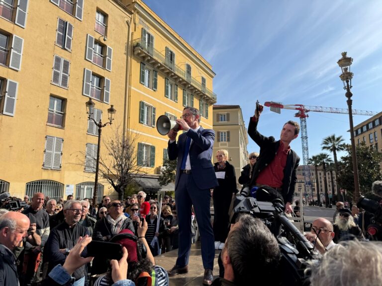 Le préfet de Corse a prononcé une allocution très applaudie. Photo Régions Magazine Manon Perelli.