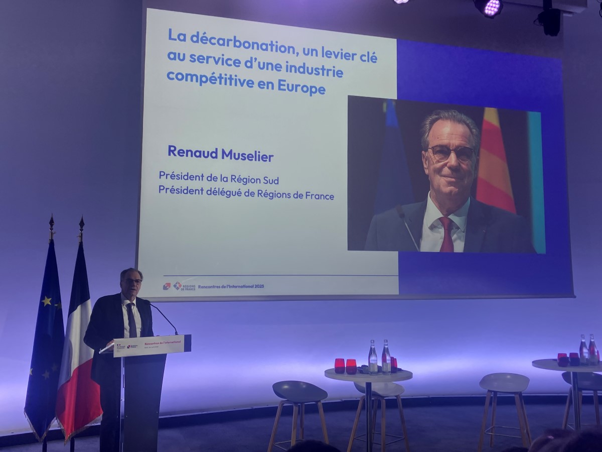Renaud Muselier/ Photo Régions de France