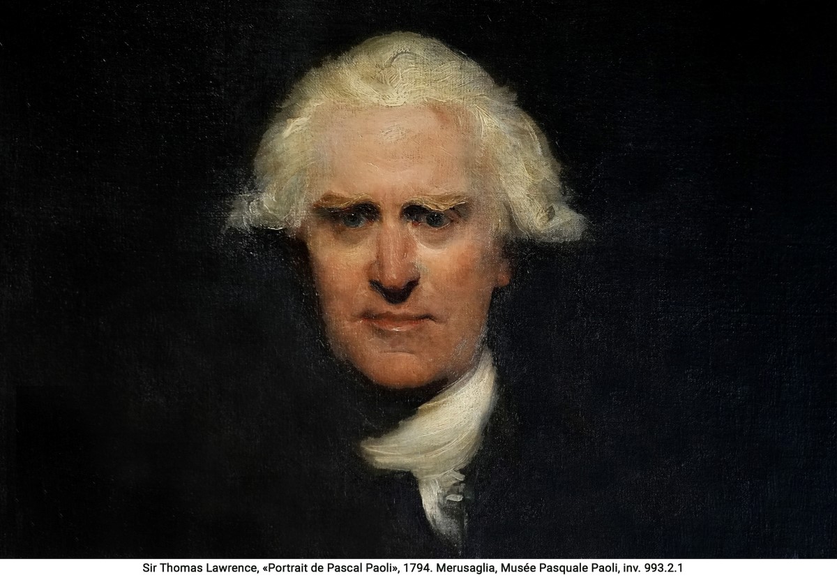 Portrait de Paoli, visible au musée Pasquale Paoli à Morosaglia. Photo DR.