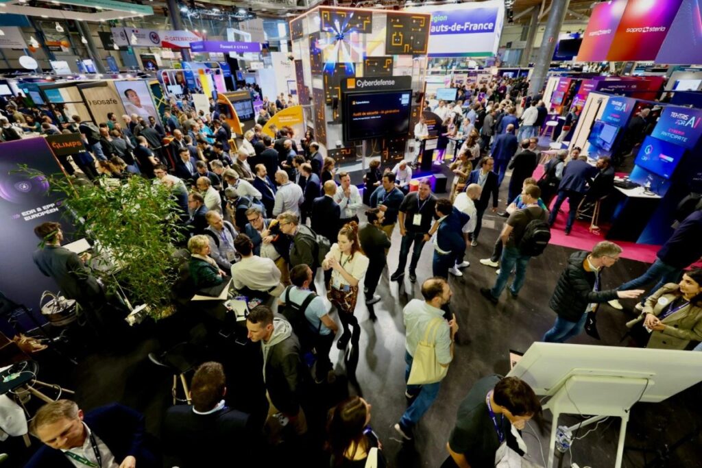 La très grande foule pour l’édition 2025 du Forum INCYBER de Lille.