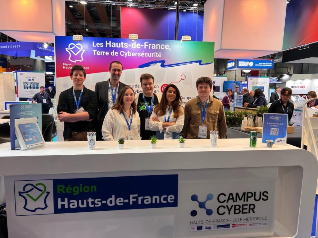 Le pavillon des Hauts-de-France/Métropole européenne de Lille. Photo@Campus Cyber Hauts-de-France Lille Métropole.