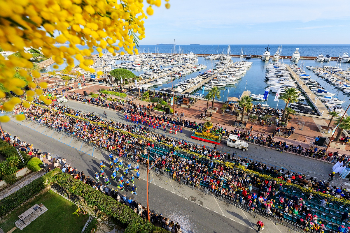La Fête du mimosa. Photo Camille Moirenc.