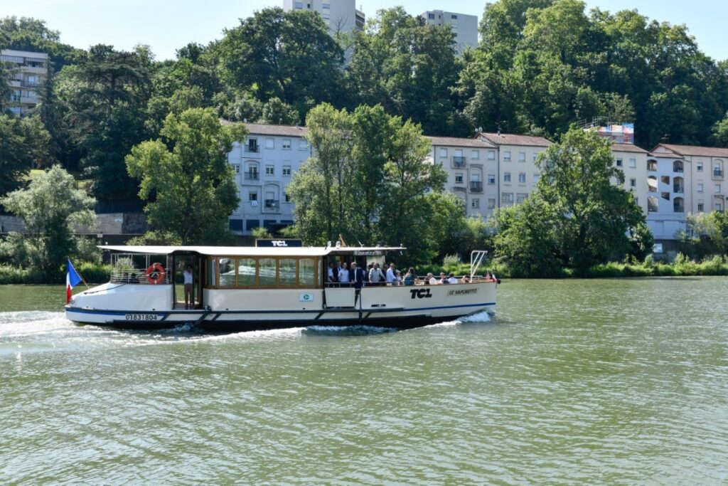 Premier voyage-test pour le Navigône. Photo Eric Soudan.