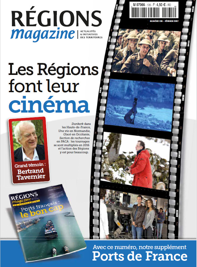 La Une de régions Magazine en février 2017.