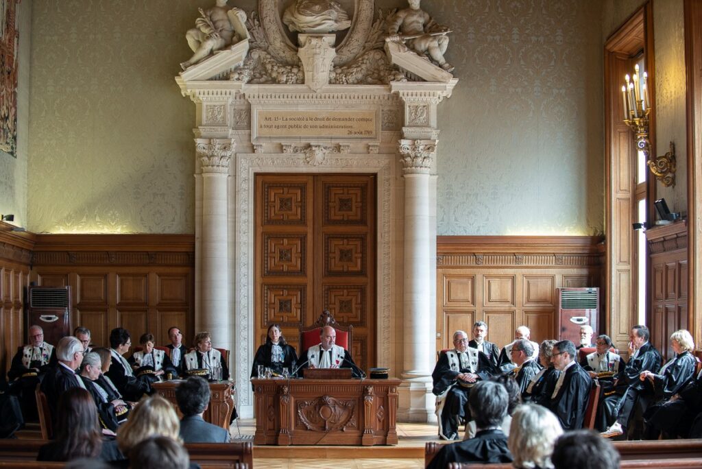 Audience solennelle de la Cour des comptes. Photo Cour des comptes