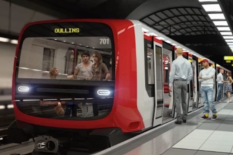 Nouvelle rame MPL25 qui circulera sur la ligne D du métro de Lyon – Photo Alstom Advanced & Creative Design