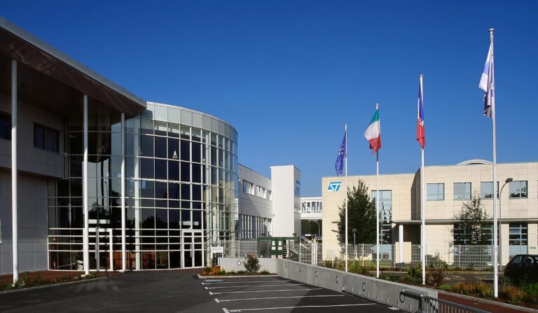 Le siège de ST Microelectronics à Tours. Photo ST Microelectronics.