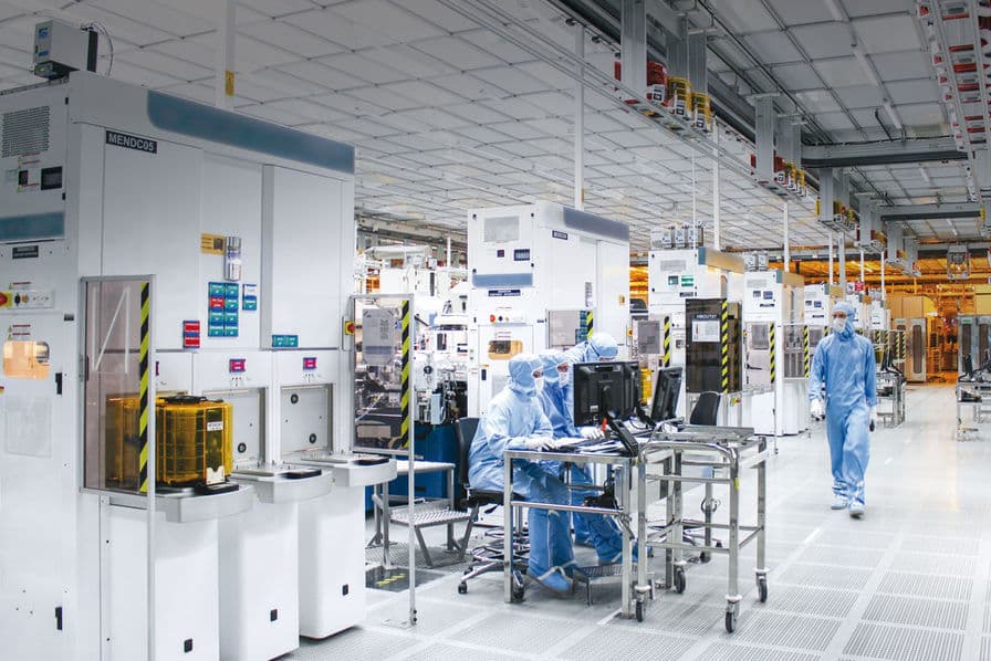 L’usine tourangelle va bénéficier d’un investissement de 50 M€. Photo ST Microelectronics.