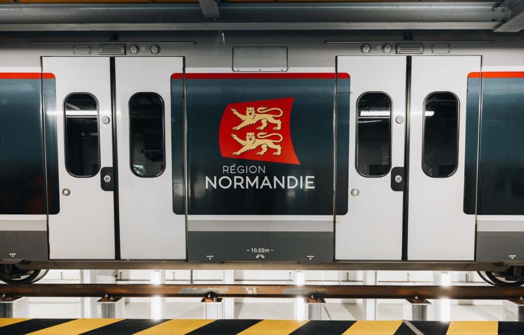 Une partie des trains normands vont changer d’opérateur. Photo Pierre Gaillot Région Normandie