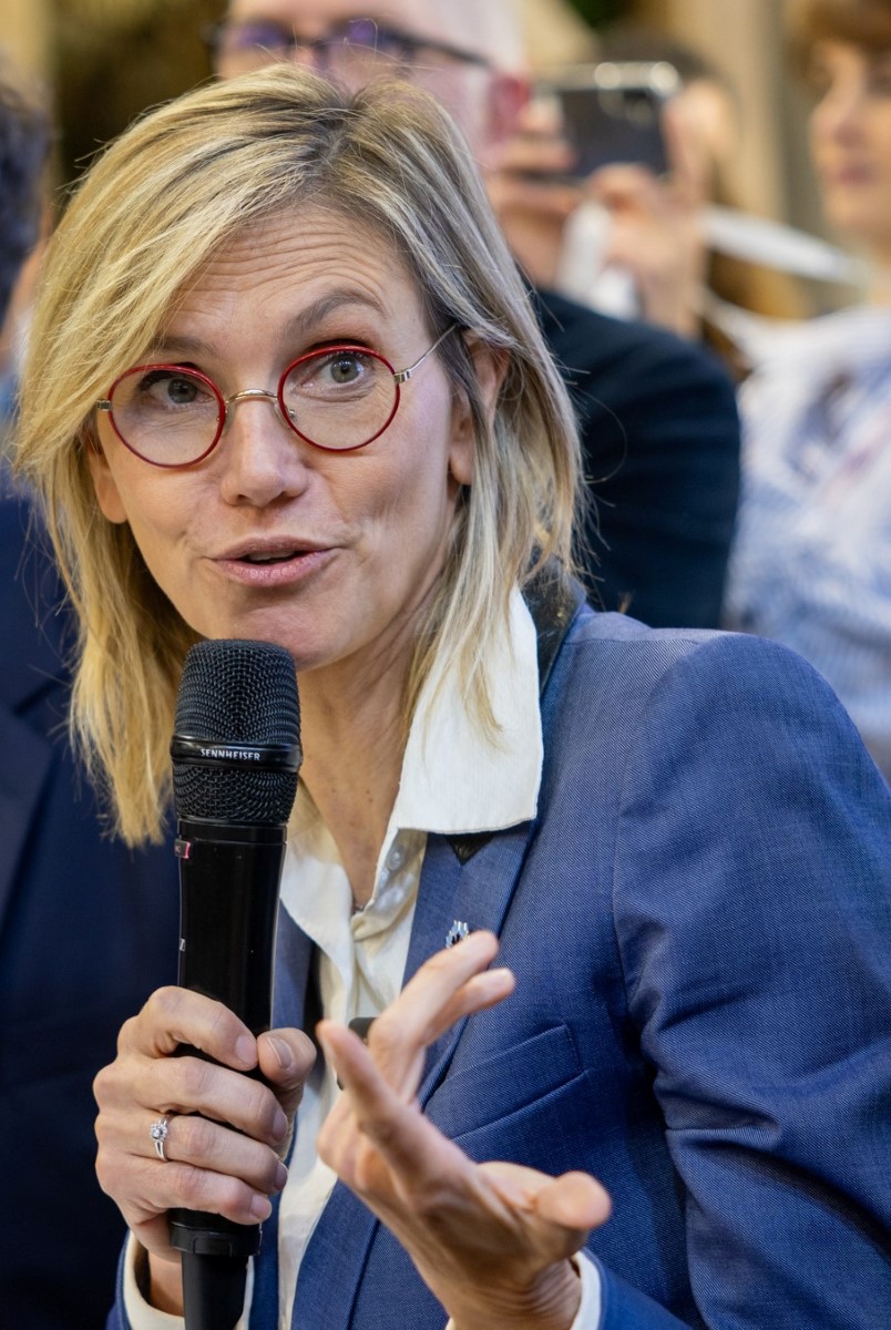 Pour Régions Magazine, Agnès Pannier-Runacher a rappelé pourquoi elle défend l’existence et le rôle de l’ADEME. Photo Hugues Marie-Duclos Régions Magazine.