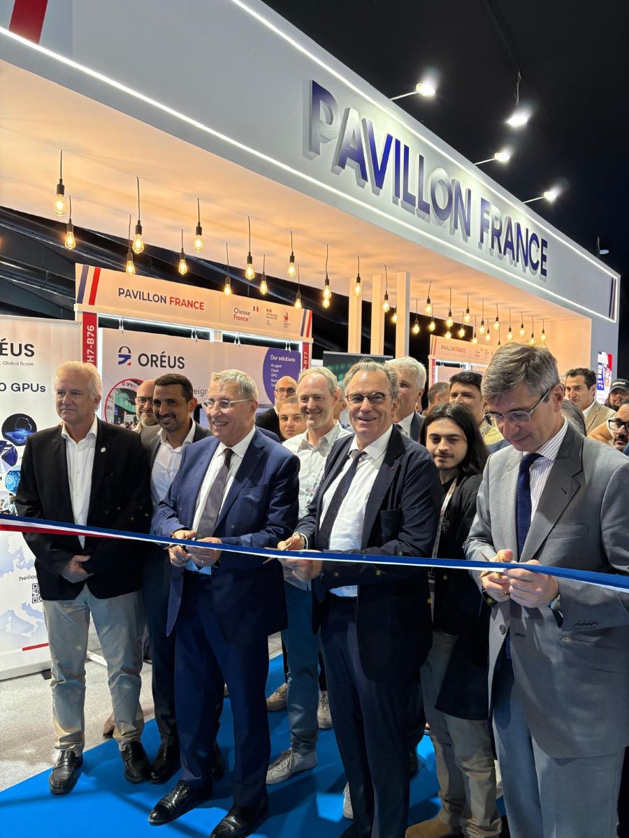 Inauguration du Pavillon France au Salon GITEX de Dubaï. Photo Région Sud.