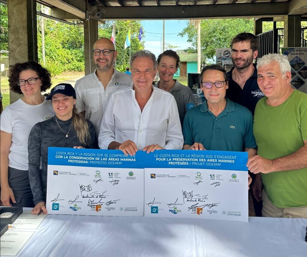 Signatures des nouveaux accords de coopération. Photos Région Sud.