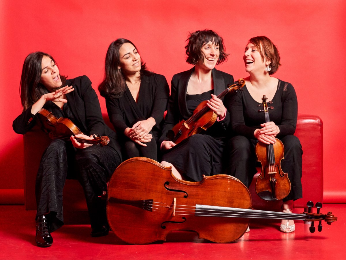 Le Quatuor Zaide. Photo Kaupo Kikkas.
