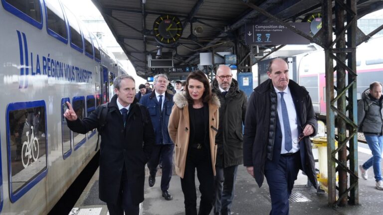 Le président de la SNCF a été accueilli par Christelle Morançais. Photo JC Dru PDLL.