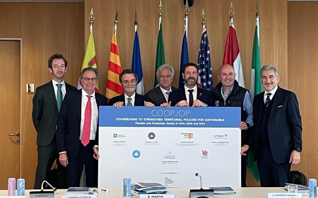 L’ensemble des délégations. Photo Région Sud.