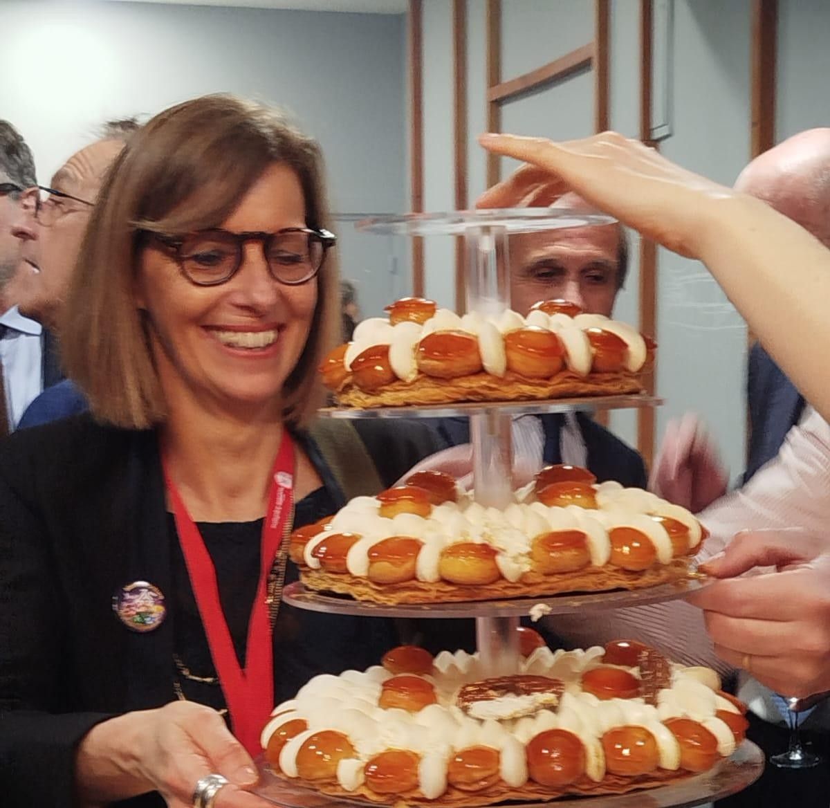 Un anniversaire fêté dignement grâce à Aurélie Loubes, directrice du CRT Nouvelle-Aquitaine.Photo Région N-A.