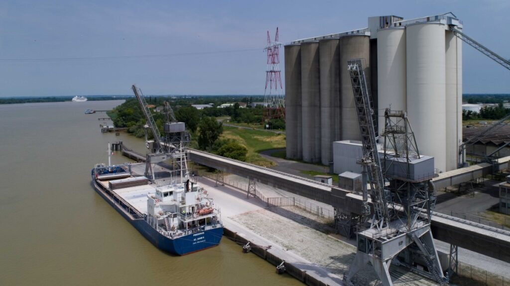 Le Terminal Céréalier de Bassens - crédit S BARTHELEMY