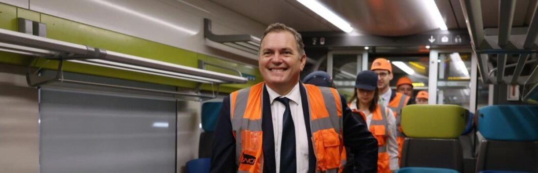 Philippe Tabarot a présenté son projet de loi-cadre sur les transports en commun. Photo ministère des Transports.