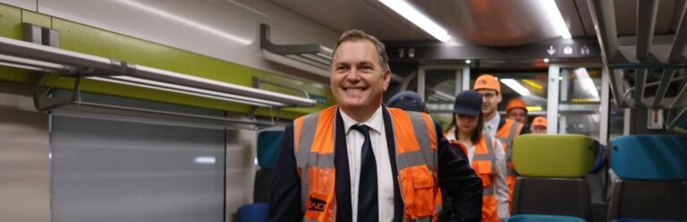 Philippe Tabarot a présenté son projet de loi-cadre sur les transports en commun. Photo ministère des Transports.