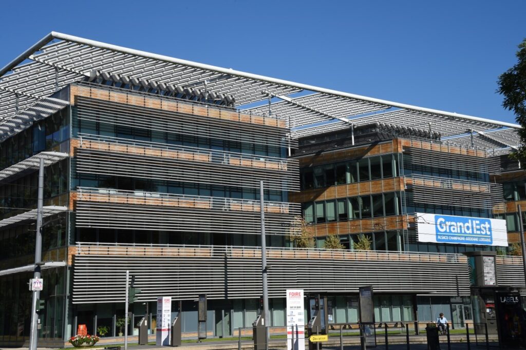 Le siège de la Région Grand Est, actuellement à Strasbourg… également capitale de l’Alsace. Photo JL Stadtler Région Grand Est.