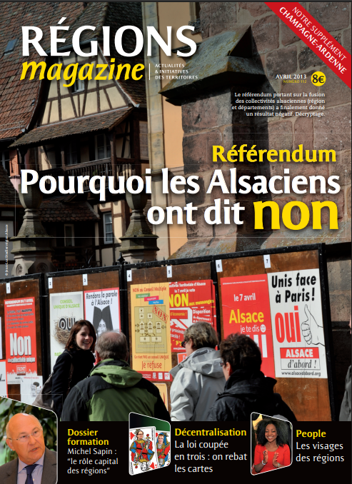 En avril 2013, Régions Magazine décryptait les raisons du « non » au projet de fusion des deux départements alsaciens.