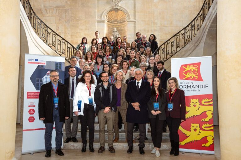 Les partenaires européens du projet Harmony réunis à Caen - crédit Zaoui Région Normandie