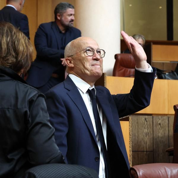 Le nouveau président de la Collectivité de Corse Gilles Giovannangeli. 