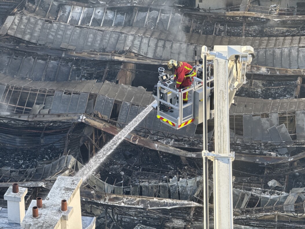 Un incendie a ravagé le site emblématique du marché des Enfants Rouges, dans le 3e arrondissement de Paris, dans la nuit du 12 au 13 octobre. (Photo : Sven Piers)