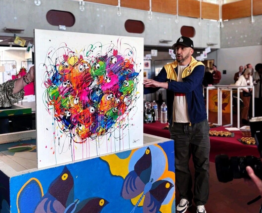 Pour le retour des 111 des Arts à Toulouse, l’Artiste Toulousain CEET FOUAD a présenté l’affiche de l’édition 2026.